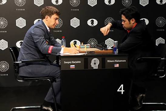 Nakamura loses in R2 of the 2016 Candidates to eventual winner Sergej Karjakin.